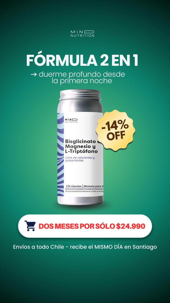 Mind Nutrition ad. Angle: Do you wake up in the middle of the night without knowing why?