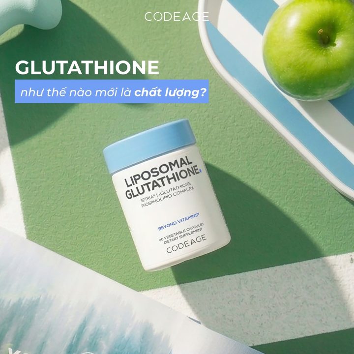 Codeage ad. Angle: 90% of users miss this about glutathione