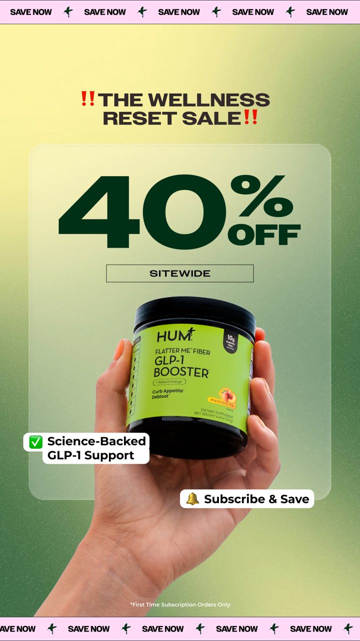 Hum Nutrition ad. Angle: Your customised routine is on sale