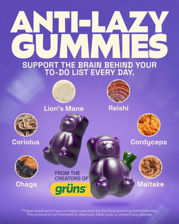 Grüns ad. Angle: "I finally finished tasks I had put off for months"