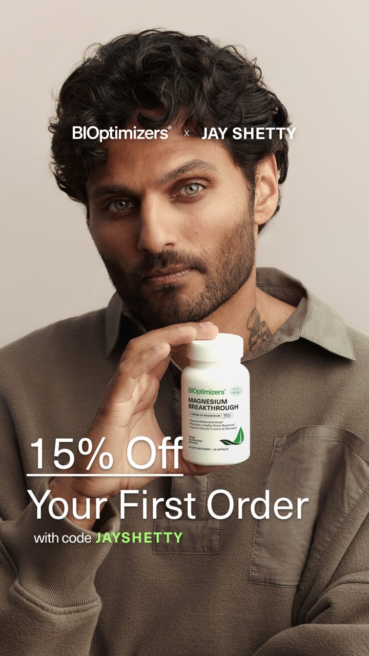 BiOptimizers ad. Angle: The supplement a famous podcaster trusts