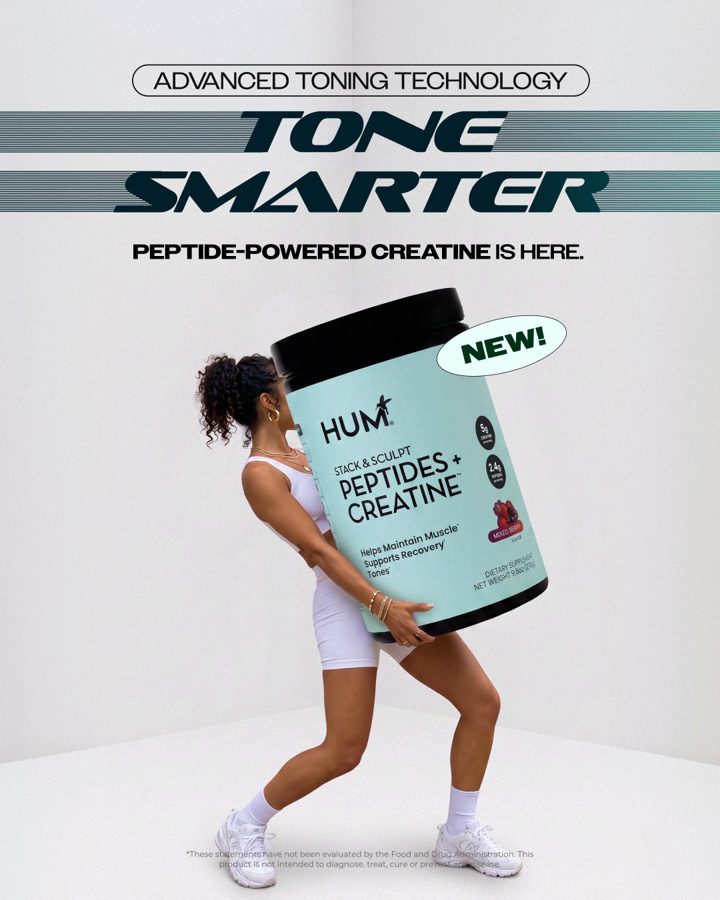 Hum Nutrition ad. Angle: Not all creatine is created equal