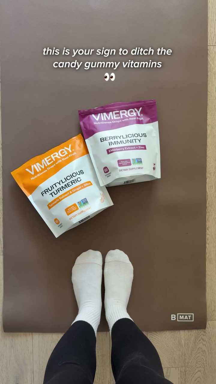 Vimergy ad. Angle: Your sign to ditch the candy gummy vitamins