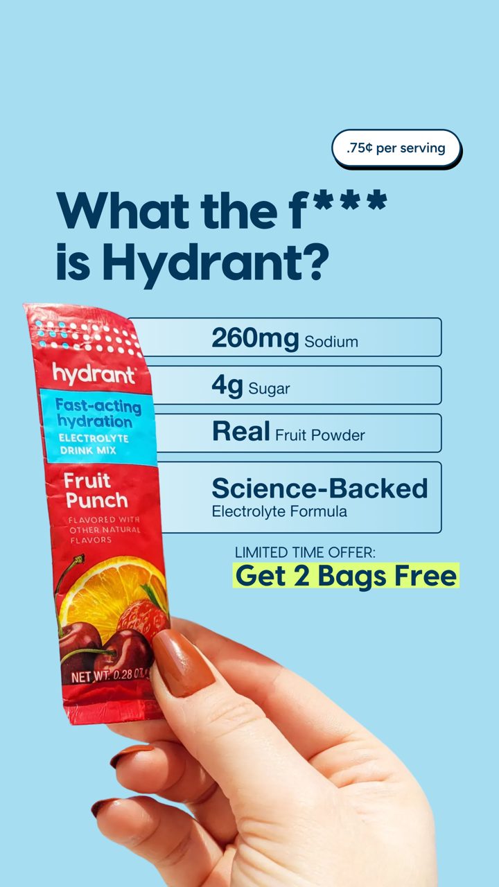 Hydrant ad. Angle: "What the f*** is Hydrant?": answered with the label