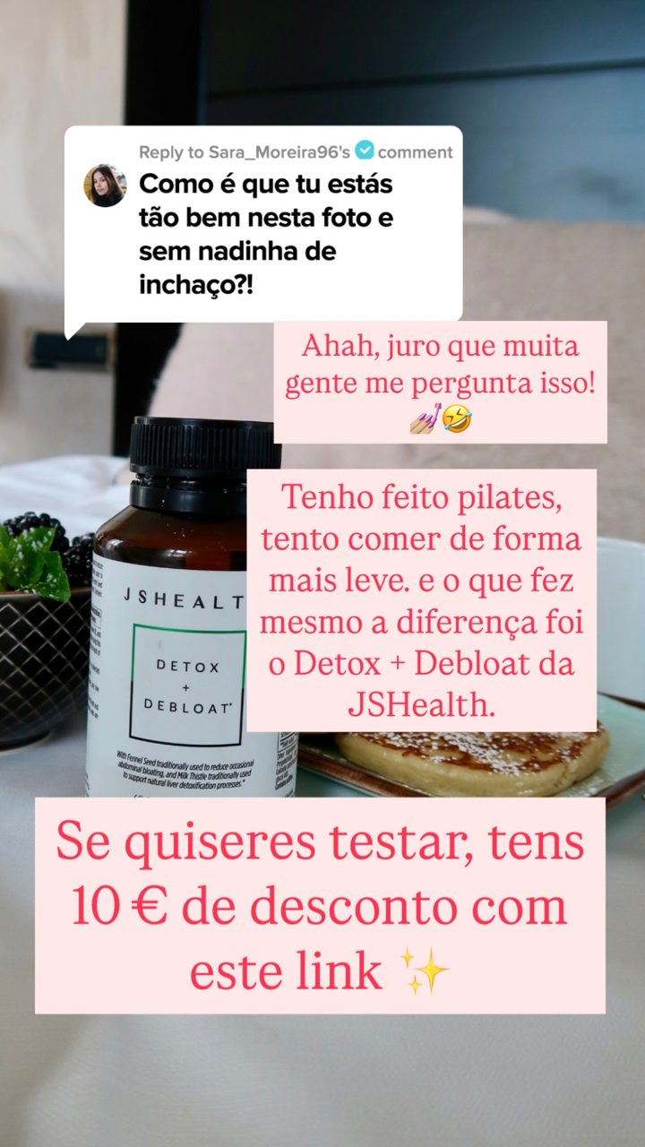 JSHealth Vitamins ad. Angle: The secret behind that bloat-free photo?