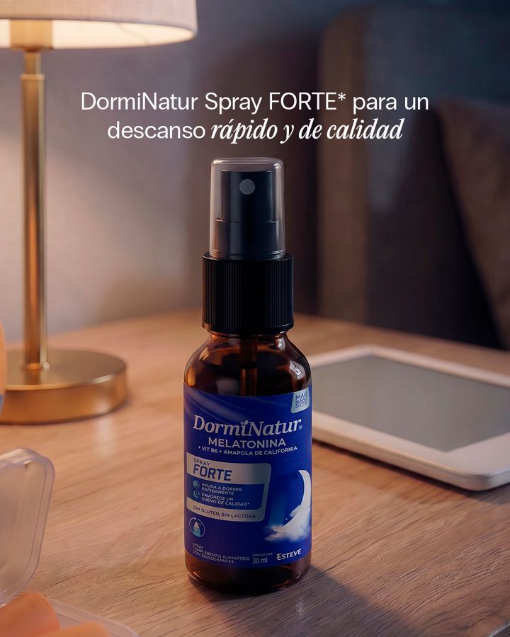 DormiNatur ad. Angle: The delivery format is the message