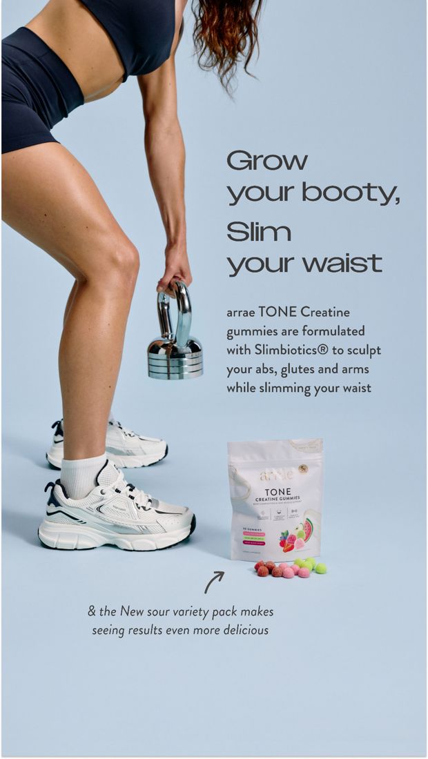 Arrae ad. Angle: Strong is the new hot