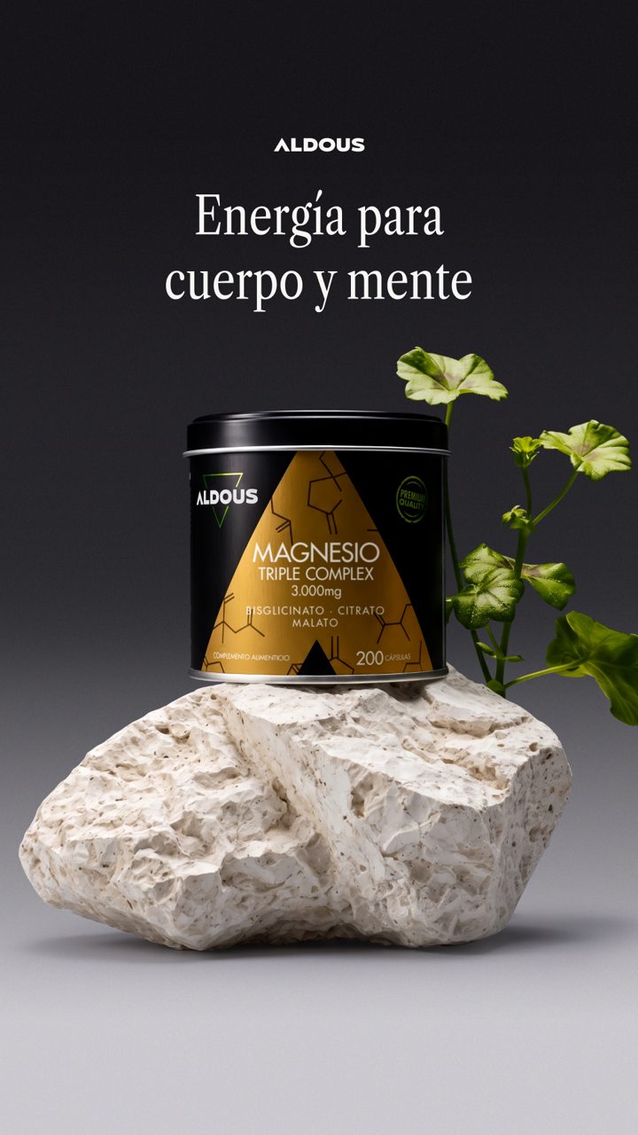 Aldous Bio ad. Angle: Three forms of magnesium, each for a different job