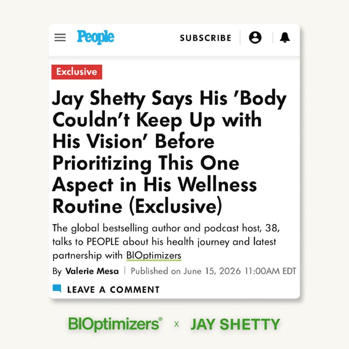 BiOptimizers ad. Angle: Press coverage: a magazine on his sleep routine