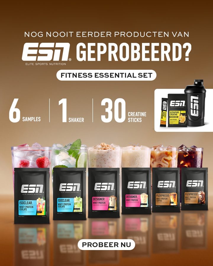 ESN ad. Angle: Don't buy a big tub on luck: test 6 flavours first
