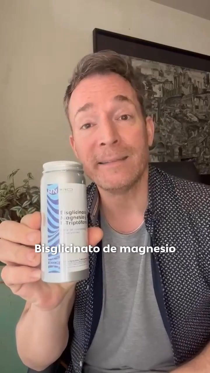 Mind Nutrition ad. Angle: The founder holds up the new formula