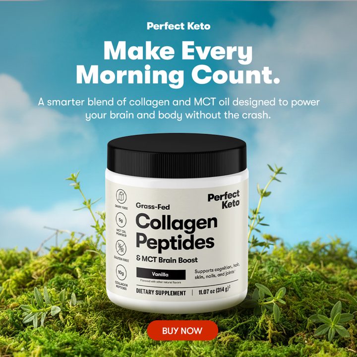 Perfect Keto ad. Angle: Make every morning count