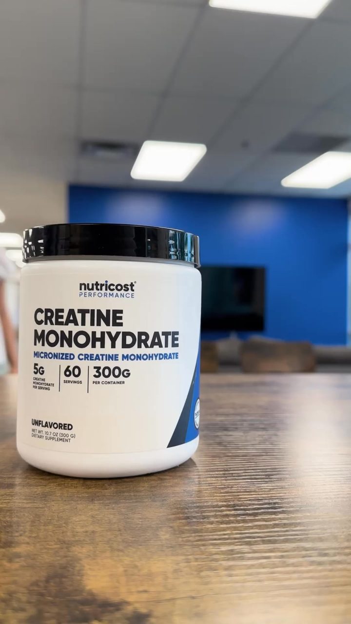 Nutricost ad. Angle: This is your sign to finally try creatine
