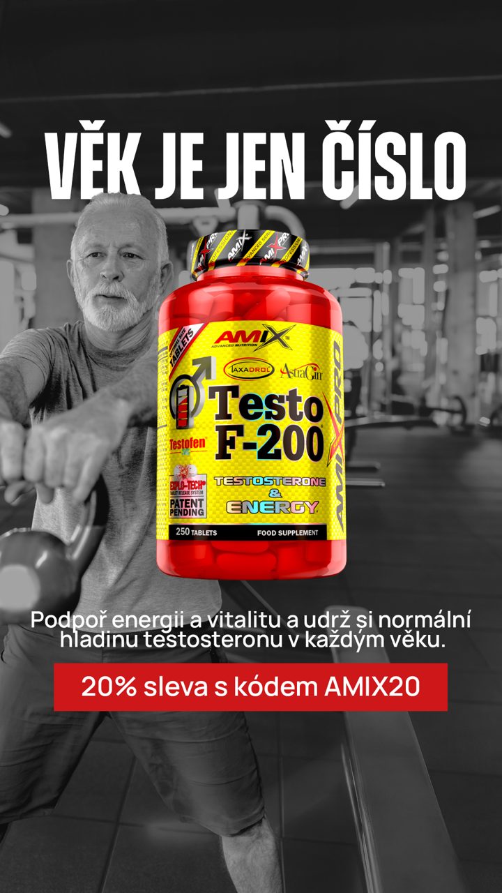 Amix Nutrition ad. Angle: Age is just a number: a formula for men 30 to 70