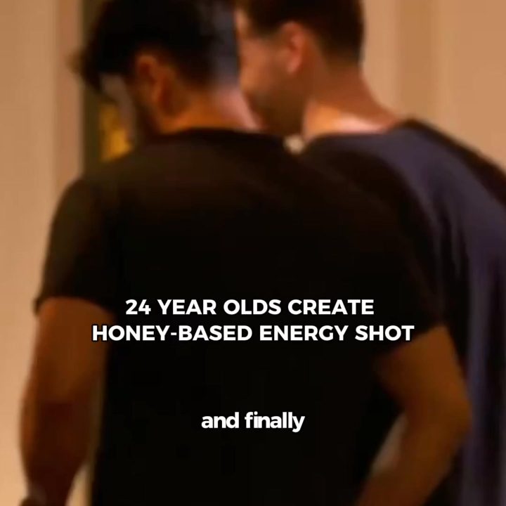 Hornet Energy ad. Angle: All 5 investors on a TV pitch show invested; one used it at a marathon