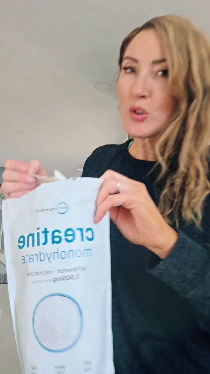 Micro Ingredients ad. Angle: Should I take creatine as a woman? 100% yes