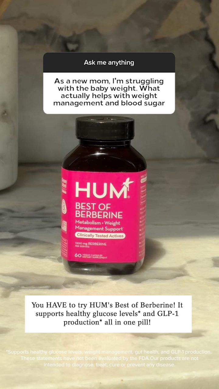 Hum Nutrition ad. Angle: A new mum asks; the brand answers in a comment reply