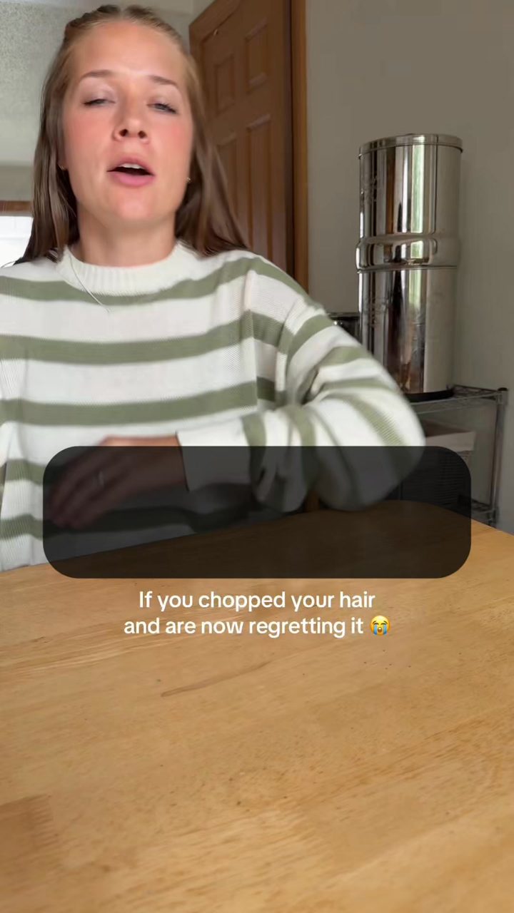Needed ad. Angle: Chopped your hair and regretting it?