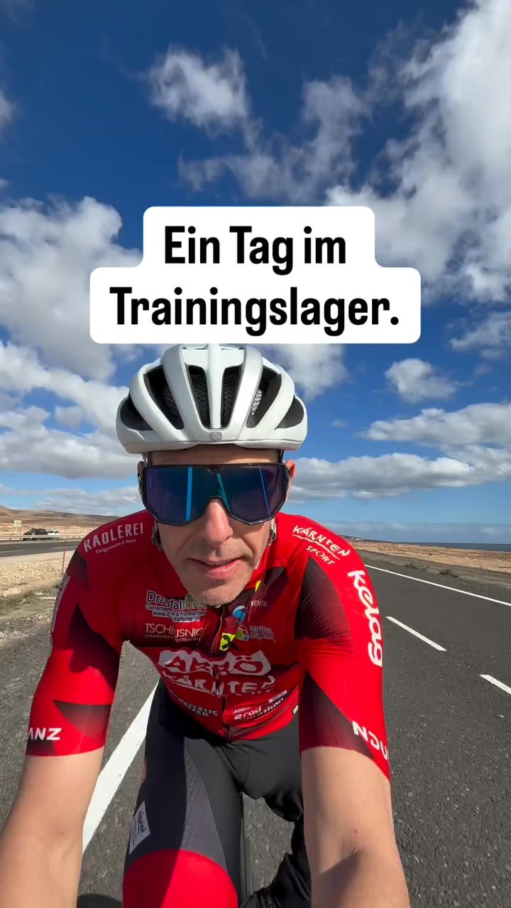 4Endurance ad. Angle: A day at training camp: fuel before you run out, stay stable, recover