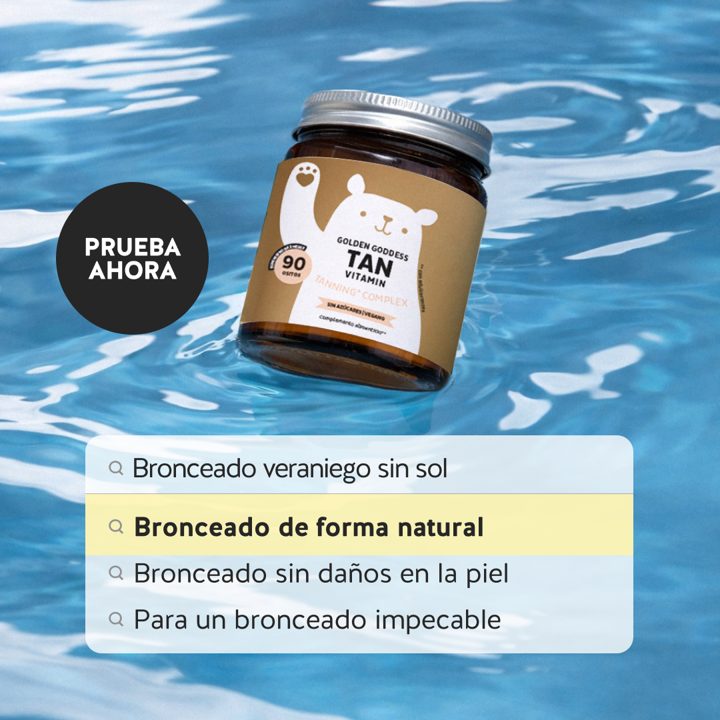 Bears with Benefits ad. Angle: No time to tan? A golden glow from a gummy