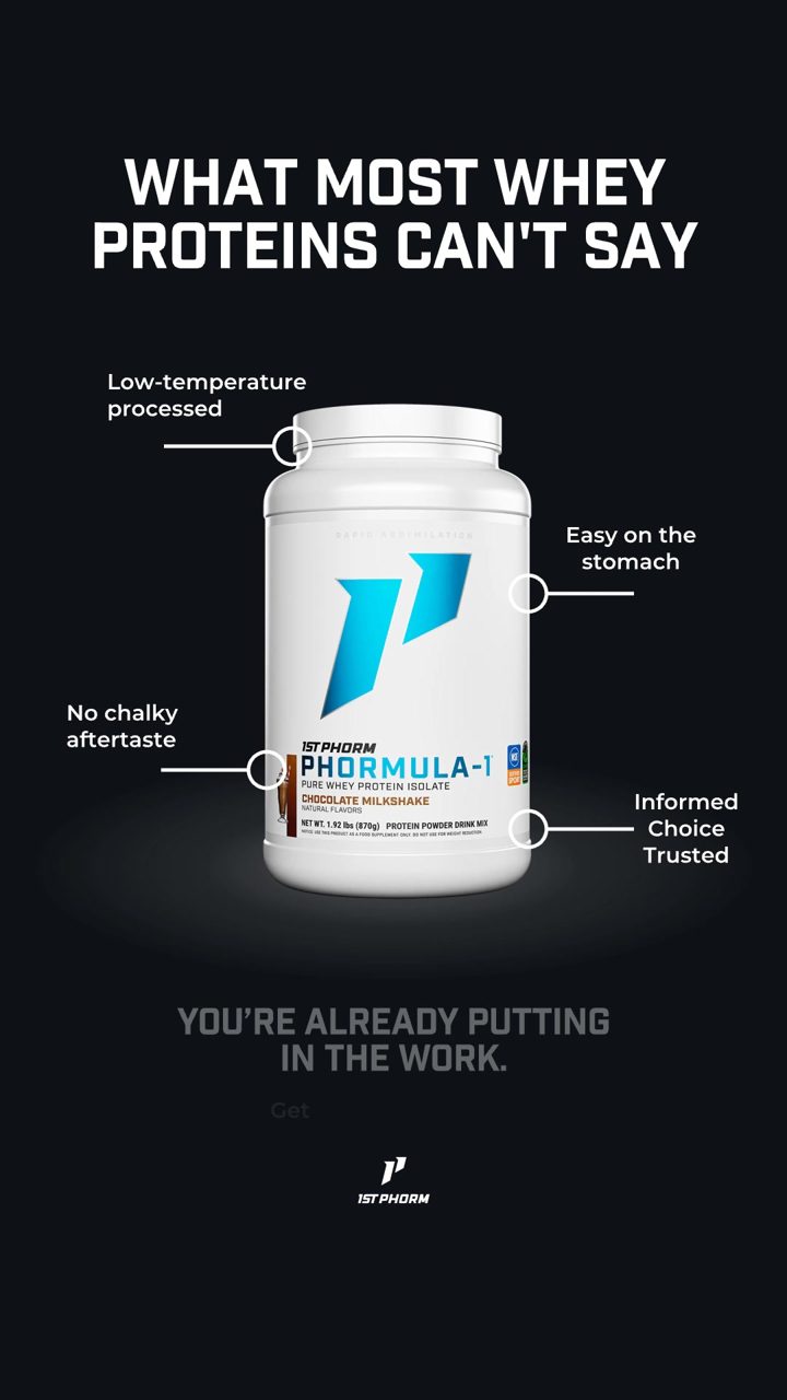 1st Phorm ad. Angle: Fuel that meets the standard of tactical professionals