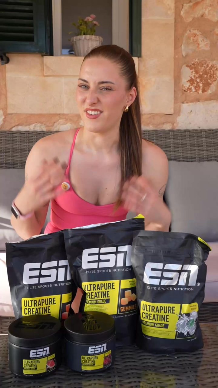 ESN ad. Angle: Creatine isn't just for training