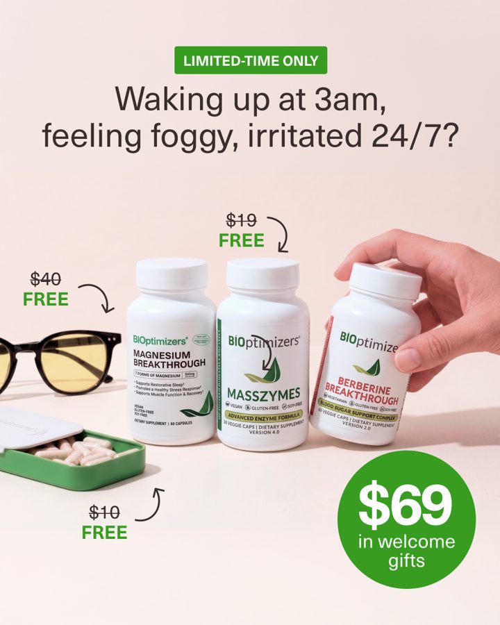 BiOptimizers ad. Angle: It is not you. It is perimenopause.