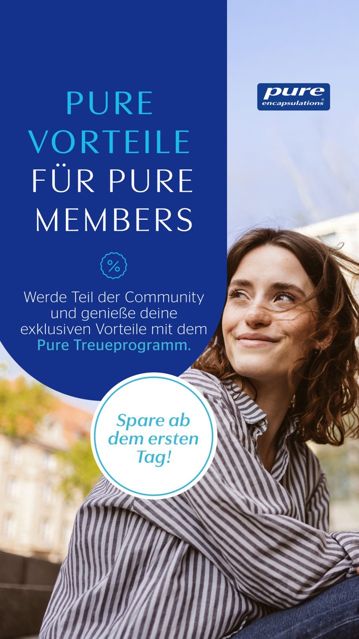 Pure Encapsulations ad. Angle: Double loyalty points on every order