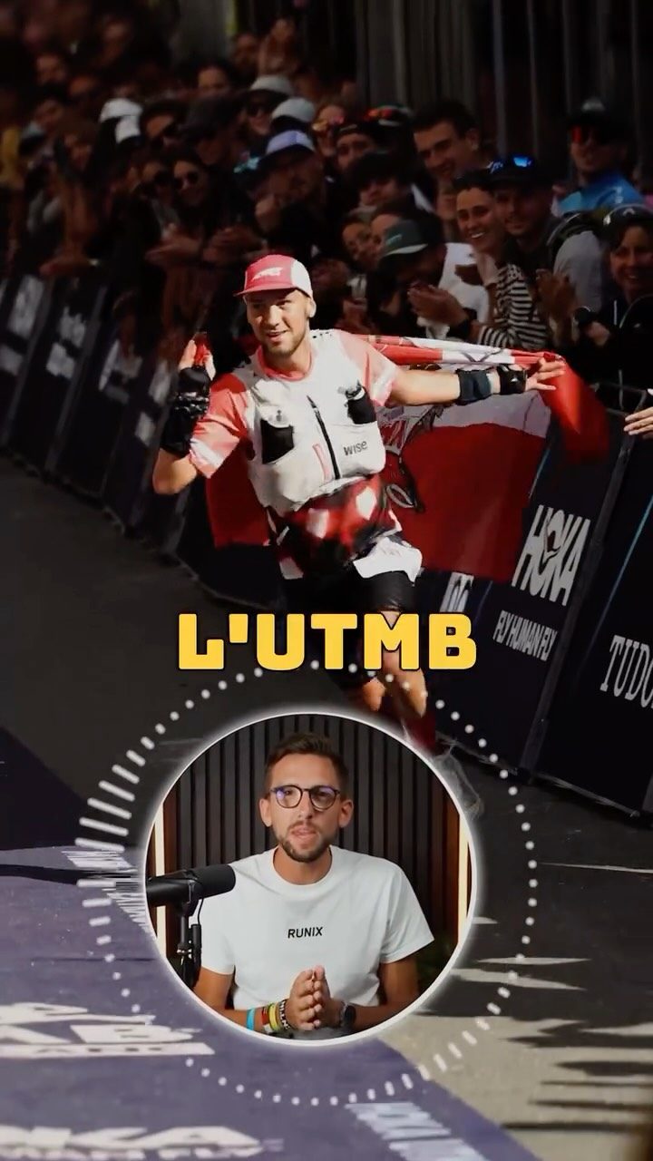 Impulse Nutrition ad. Angle: 18th at UTMB: here is his nutrition plan