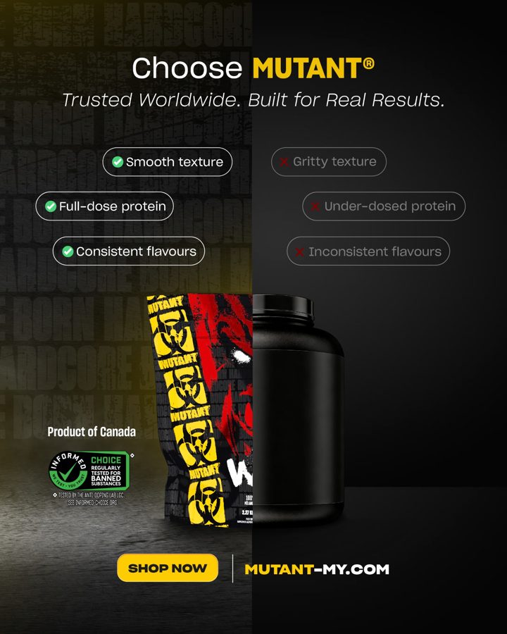 Mutant ad. Angle: Choose us: ticks for us, crosses for the rest