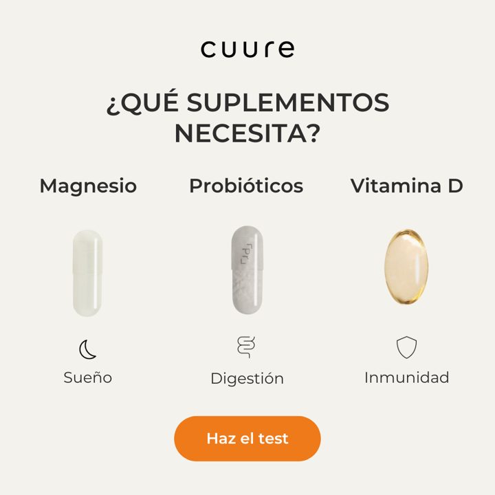 Cuure ad. Angle: Take the online test to find what you need