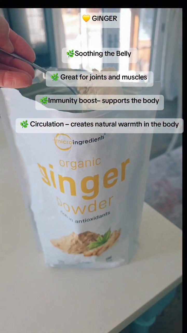 Micro Ingredients ad. Angle: One of my favourite everyday wellness herbs