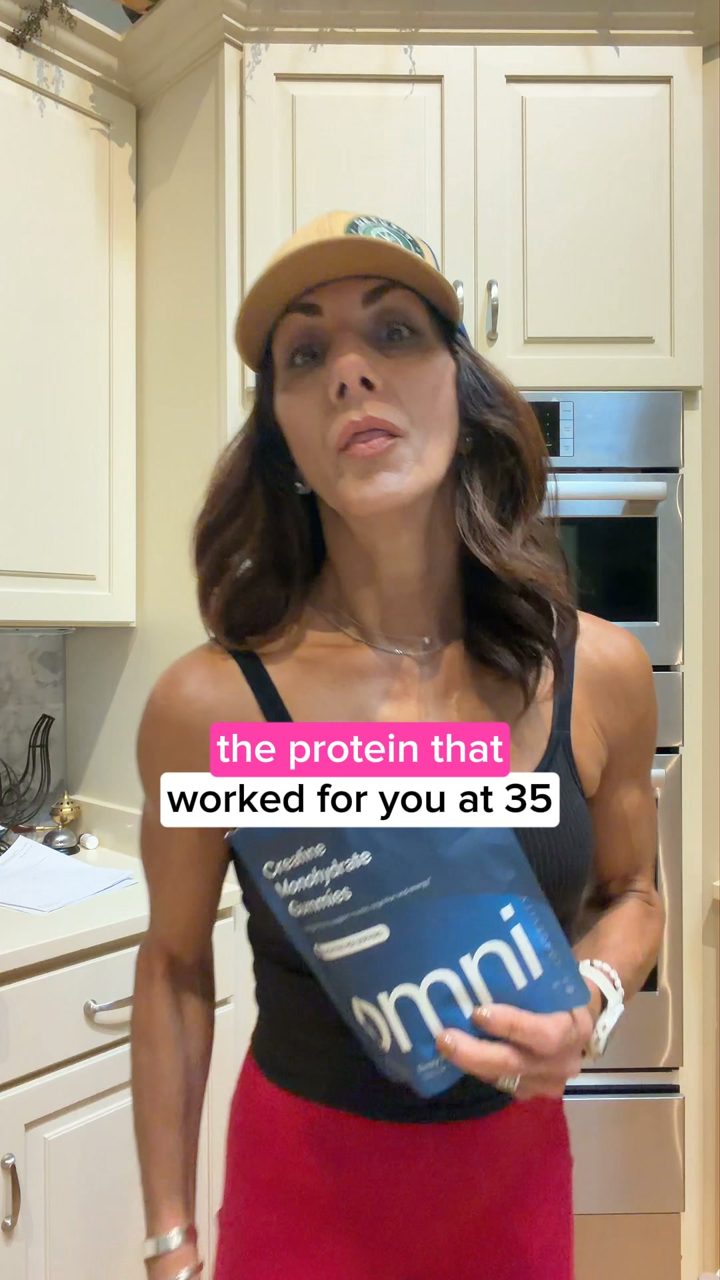 OMNI ad. Angle: A 56-year-old nutritionist: protein works differently at 56 than at 35