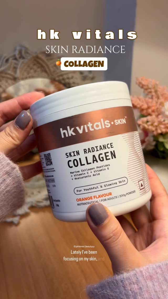 HK Vitals ad. Angle: One scoop a day for the glow