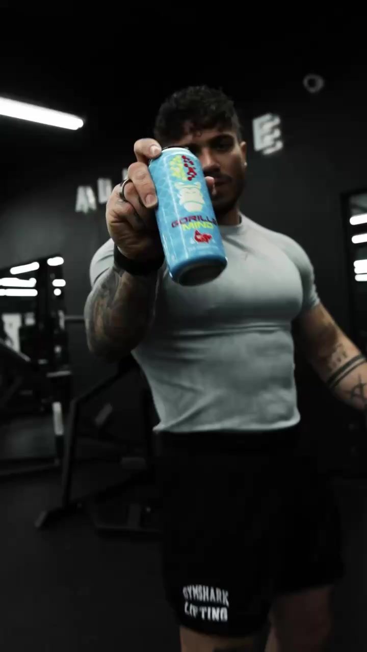 Gorilla Mind ad. Angle: Amplified focus, unmatched energy