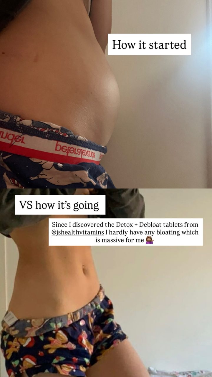 JSHealth Vitamins ad. Angle: How it started vs how it is going