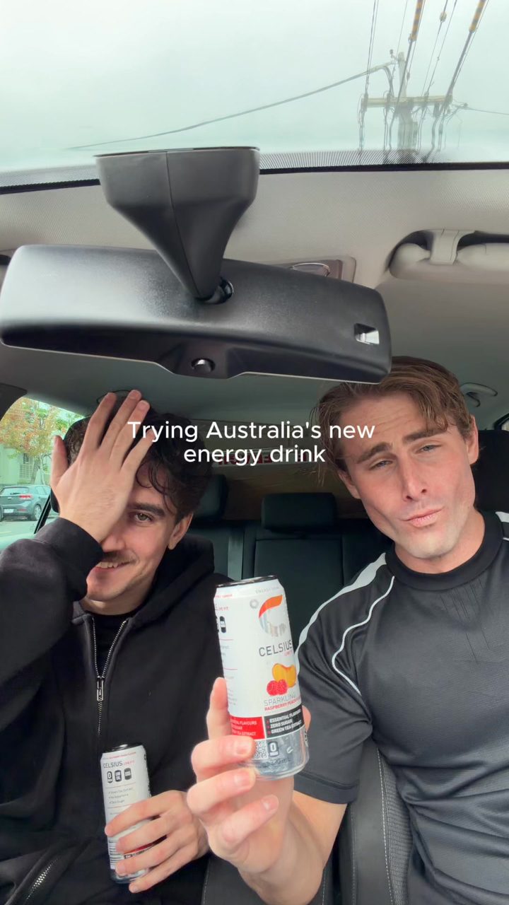 Celsius ad. Angle: From early gym to late meetings: the zero-sugar sidekick