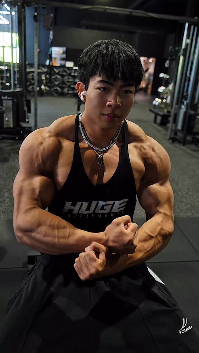 Huge Supplements ad. Angle: Creator collab, restocked