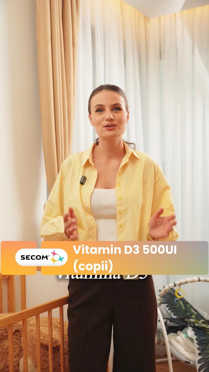 Secom ad. Angle: When you choose vitamin D3 for your child, the source and form matter