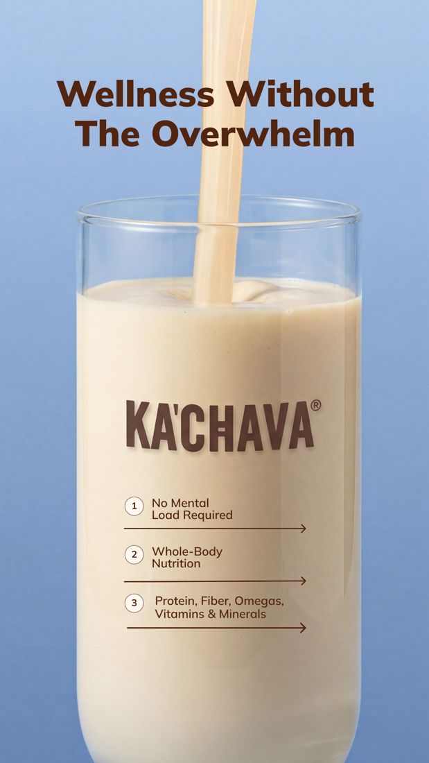 Ka'Chava ad. Angle: Wellness without the overwhelm