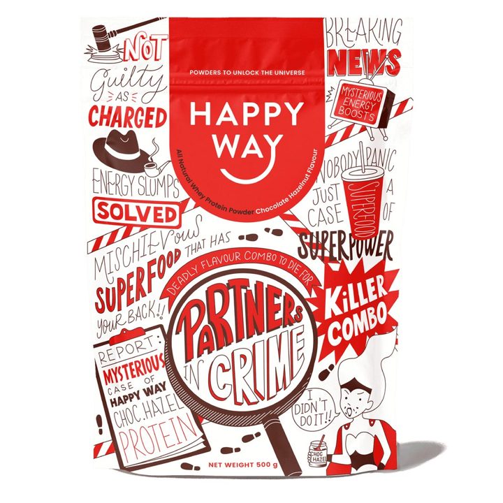 Happy Way ad. Angle: Thousands of five-star reviews, made in Australia