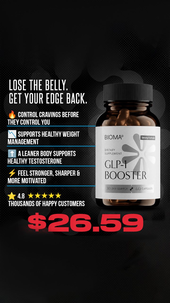 Bioma ad. Angle: Summer sale: 35% off a GLP-1 support formula for men