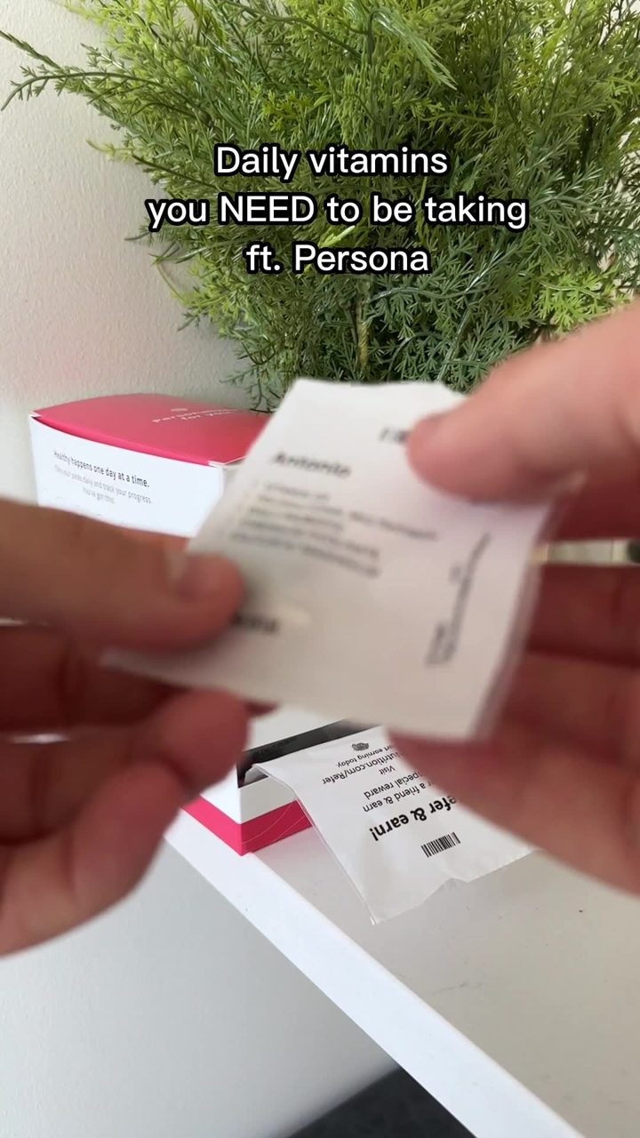 Persona Nutrition ad. Angle: Personalised vitamins: buy 2, get 1 free