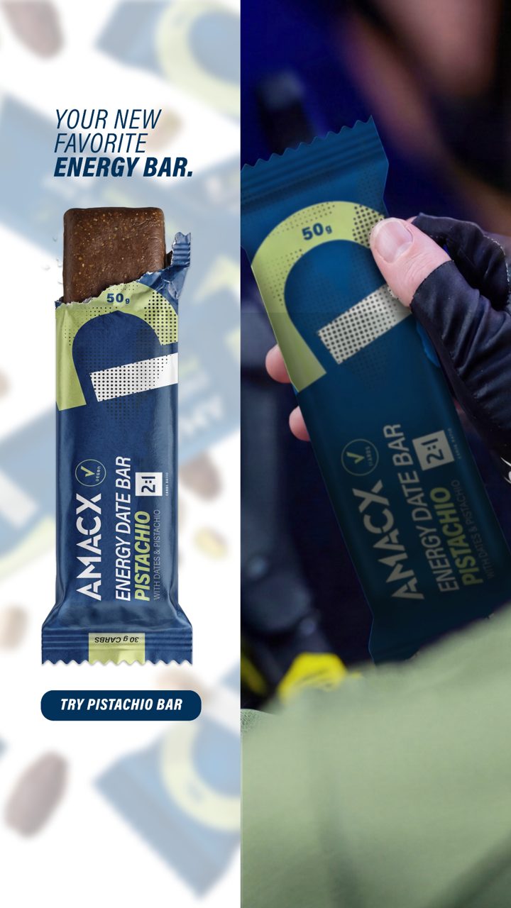 Amacx ad. Angle: 34% real dates, 100% energy