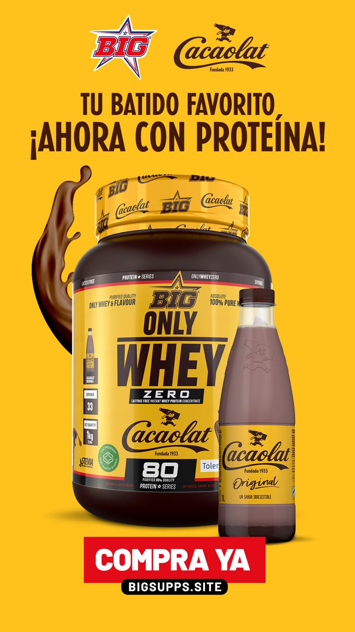 BIG SUPPS ad. Angle: The chocolate milk you grew up with, now as protein
