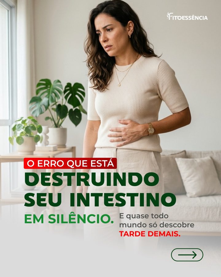 FitoEssência ad. Angle: The mistake silently destroying your gut