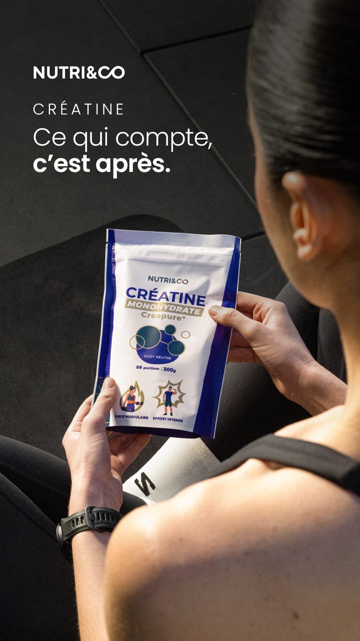 Nutri&Co ad. Angle: The most studied supplement for strength