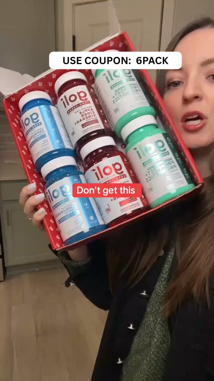 Goli ad. Angle: Over 60% off guilt-free treats