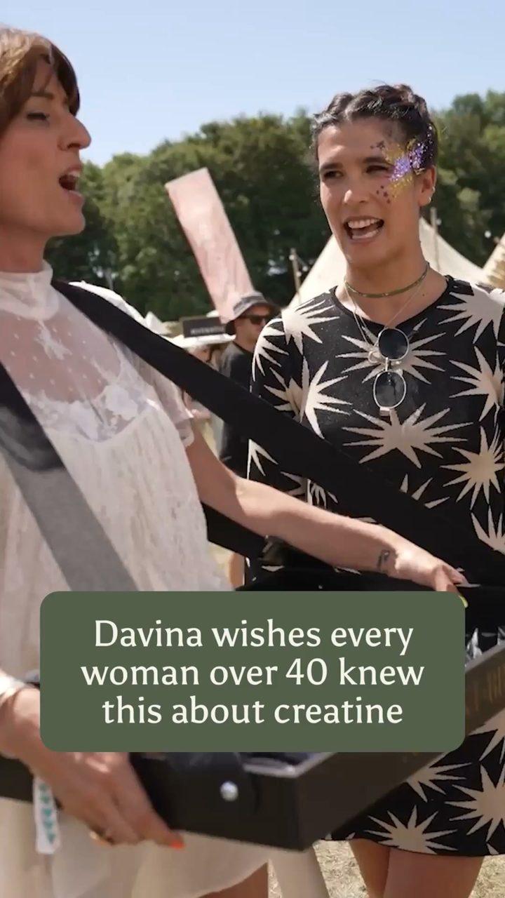 Ancient + Brave ad. Angle: A celebrity in her 60s says every woman over 40 should know this