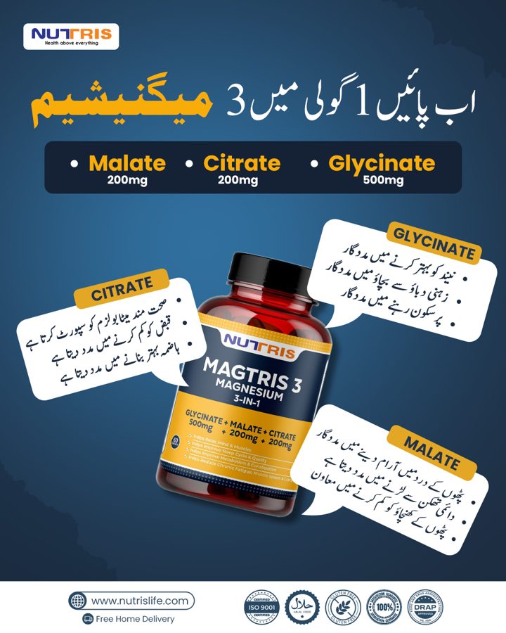 Nutris Life ad. Angle: "I used to take three supplements; now I take one"